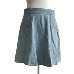 Forever New mini A line denim skirt
